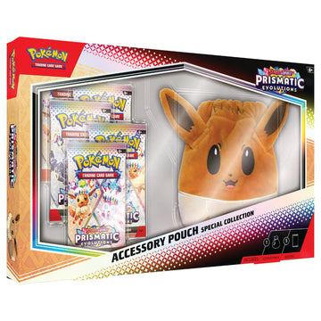 Pokemon Prismatic Evolutions Accessory Pouch Special Collection