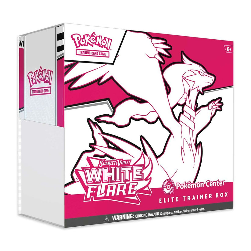 Pokemon Scarlet & Violet—White Flare Pokémon Center Elite Trainer Box