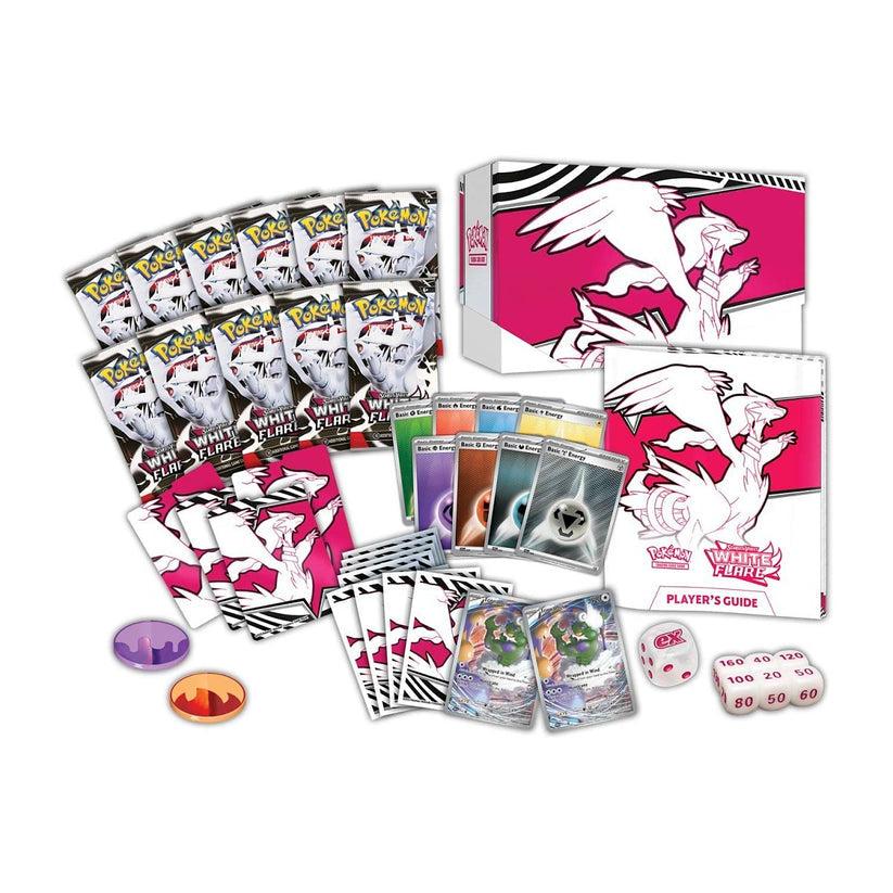 Pokemon Scarlet & Violet—White Flare Pokémon Center Elite Trainer Box