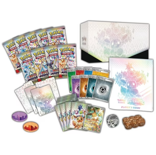 Pokemon Prismatic Evolutions Elite Trainer Box
