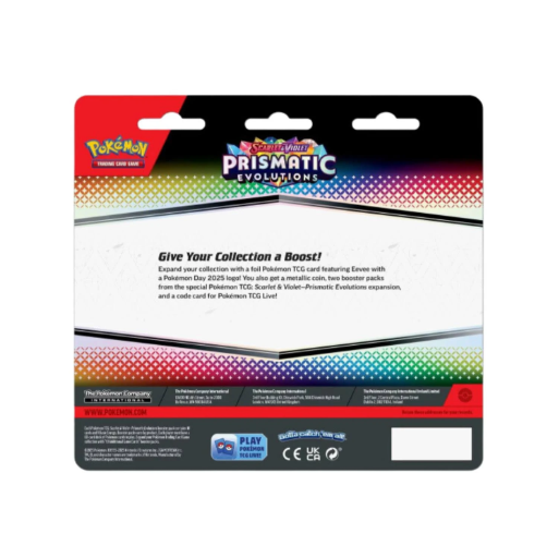 Pokemon Prismatic Evolutions 2 Pack Blister